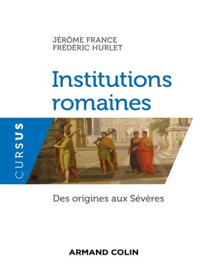 cover image of Institutions romaines